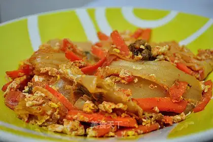 stir-fried kimchi