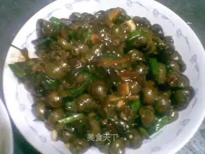fried snails