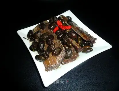 Stewed Salted Fish with Black Bean