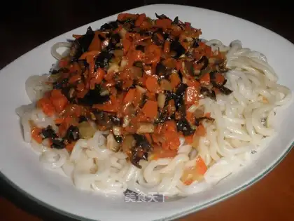 sauce noodles