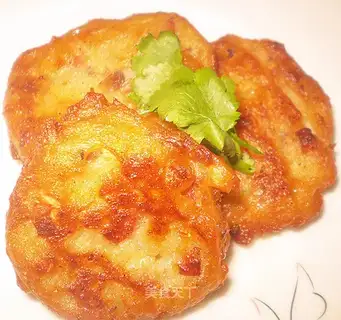 golden potato cake