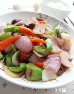 stir-fried beef with onions