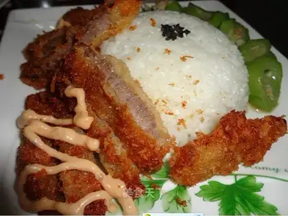 Crispy pork chop