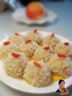 glutinous rice tofu meatballs