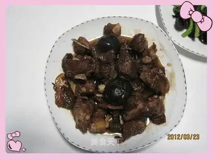 Cola sweet and sour pork ribs