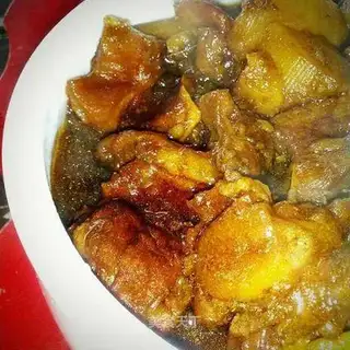 Braised beef brisket and potato