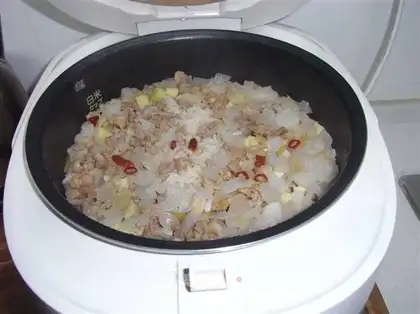 Sweet potato chicken leg rice