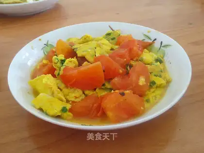 tomato scrambled eggs