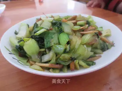Dried tofu and vegetables