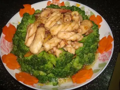 stir-fried broccoli