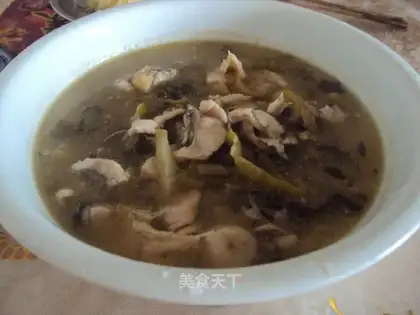 fish with Chinese sauerkraut