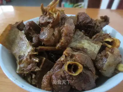 braised duck meat
