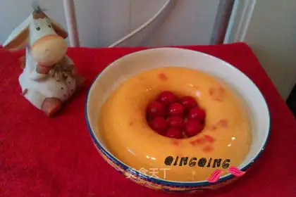 Pumpkin Soybean Milk Mousse