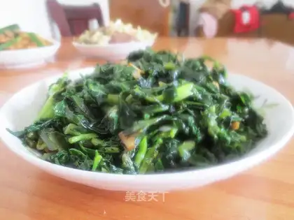 stir-fried chrysanthemum