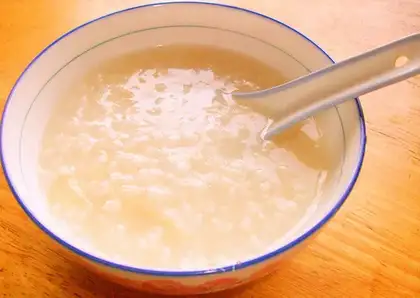 Adenophora glabra and tremella porridge