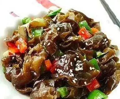 Black fungus salad
