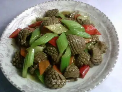 stir-fried kidney flower