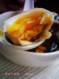 Stewed egg with longan