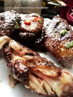Red wine cumin and lemon chicken wings