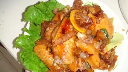 Cola chicken wings