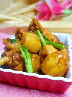 Braised potato chicken nuggets