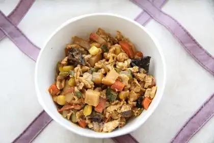 stir-fried vegetables