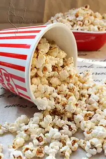 buttered popcorn