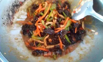 fish-flavored pork