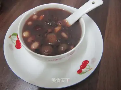 Black glutinous rice syrup