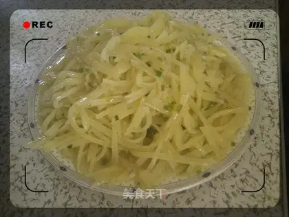 hot and sour potato silk