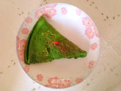 leek egg cake