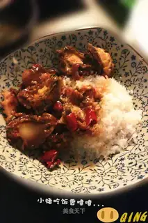 Braised small abalone