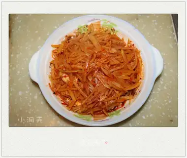 hot and sour potato silk