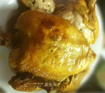 Electric rice cooker roast chicken