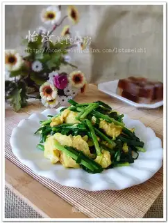 chives scrambled eggs