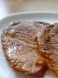 Pan-fried pork