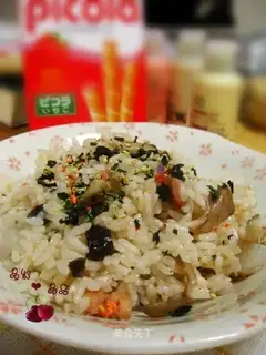 Konjac Rice with Mushroom and Mushroom