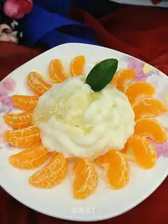 milk-flavored yam paste