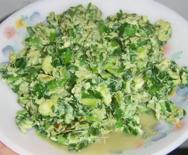 chives scrambled eggs