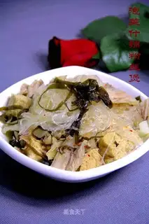 Pickled mixed vermicelli casserole