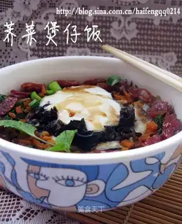 shepherd's purse sausage pot rice