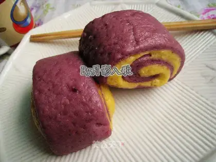 Double potato steamed buns