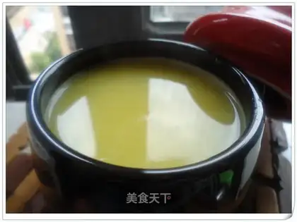 Pumpkin rice paste