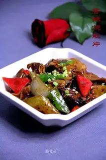 Spicy tripe slices