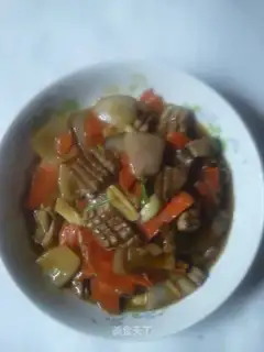stir-fried kidney flower