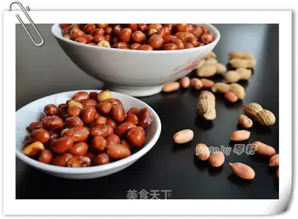 stir-fried peanuts
