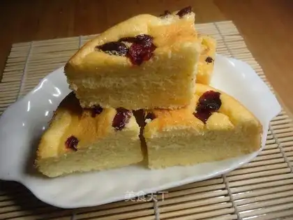 Yogurt cranberry cake