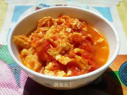 tomato scrambled eggs