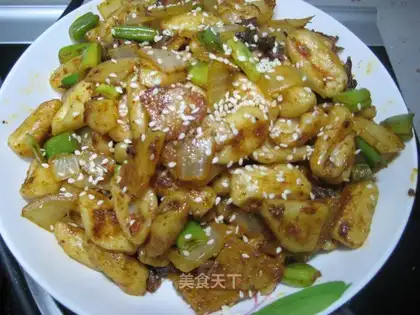 stir-fried cat ears