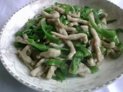 green pepper meat